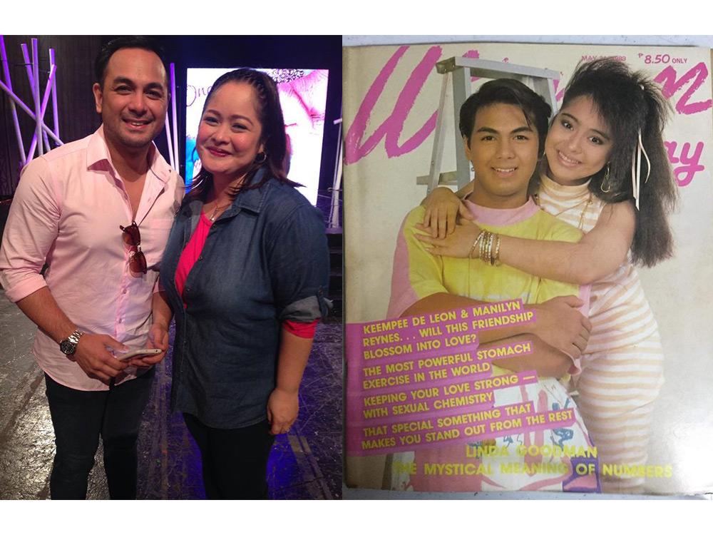 Keempee de Leon and Manilyn Reynes