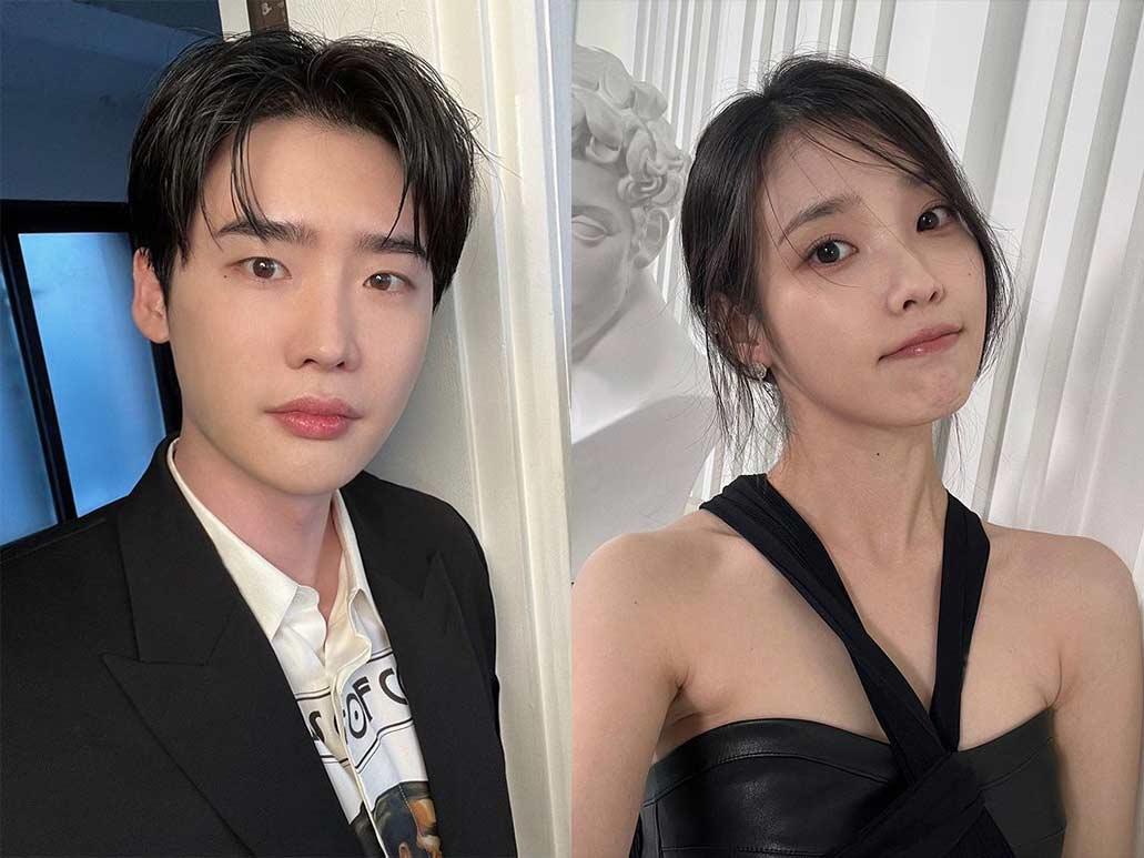 IU and Lee Jong-suk