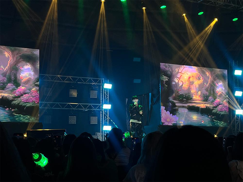 Gun's solo performance