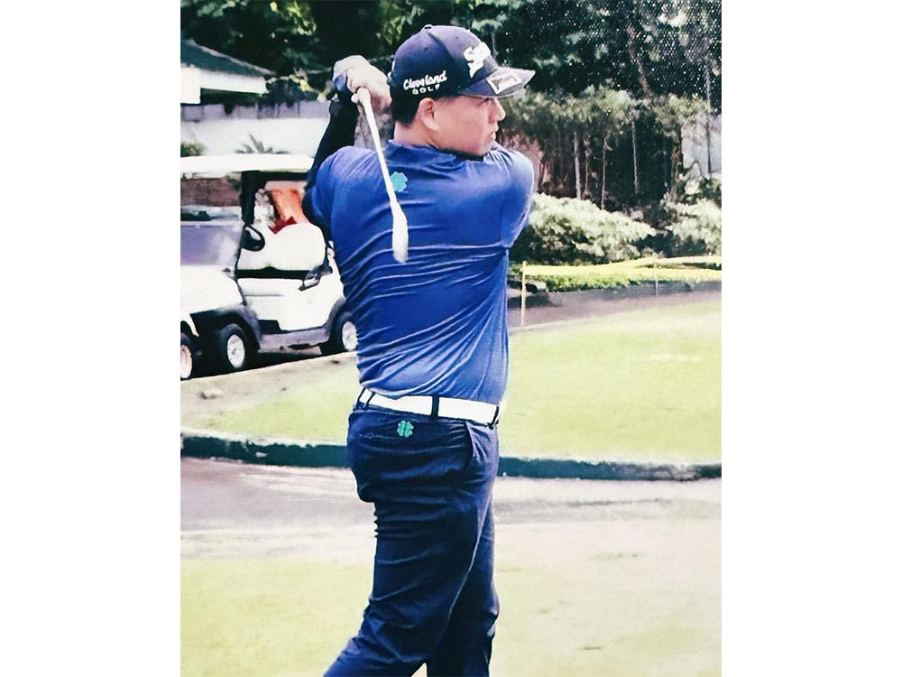 Golfing