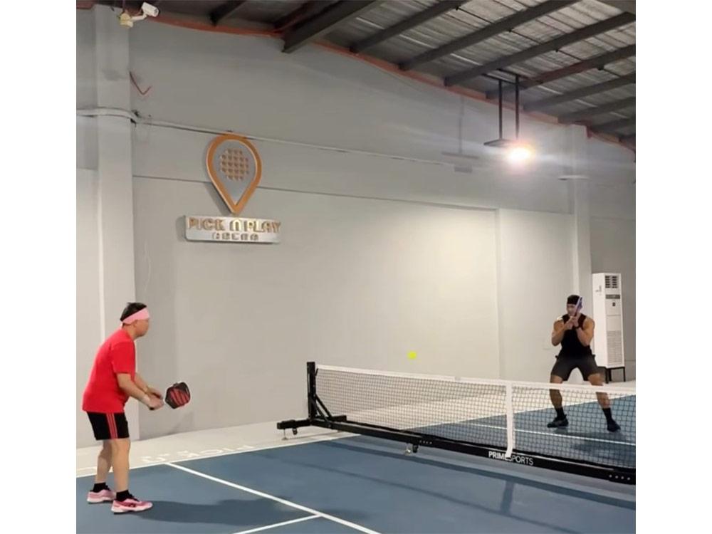 Pickleball court