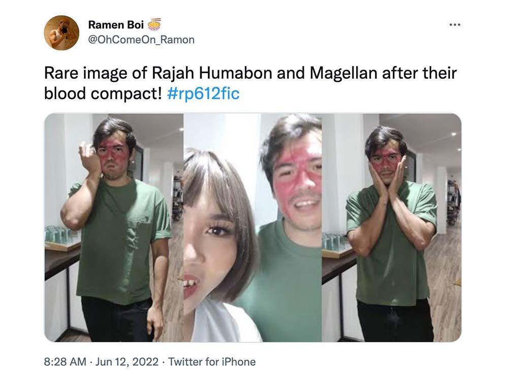 Sassagurl and Erwan Heusaff