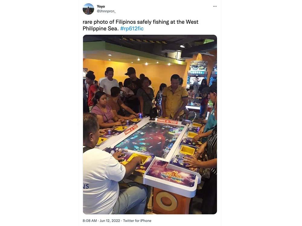 Timezone fishing game