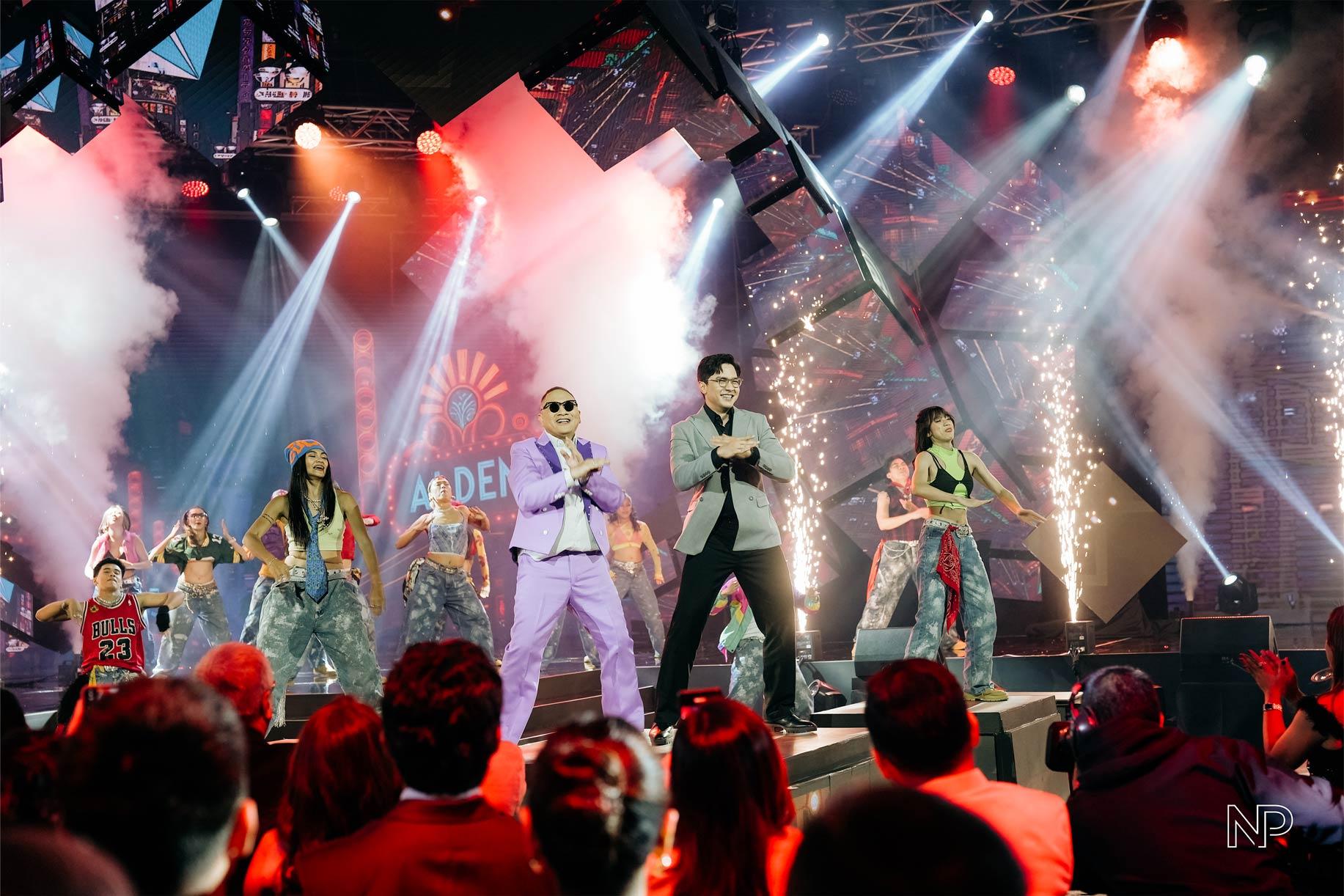 Alden Richards and Michael V.