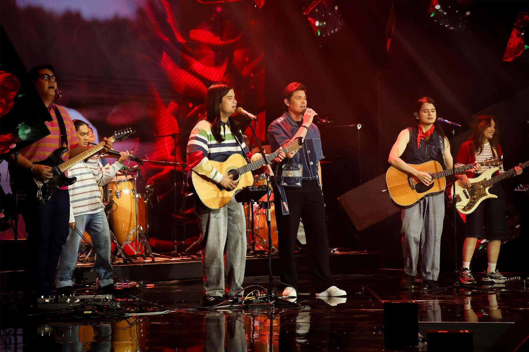 Dingdong Dantes and Ben&Ben