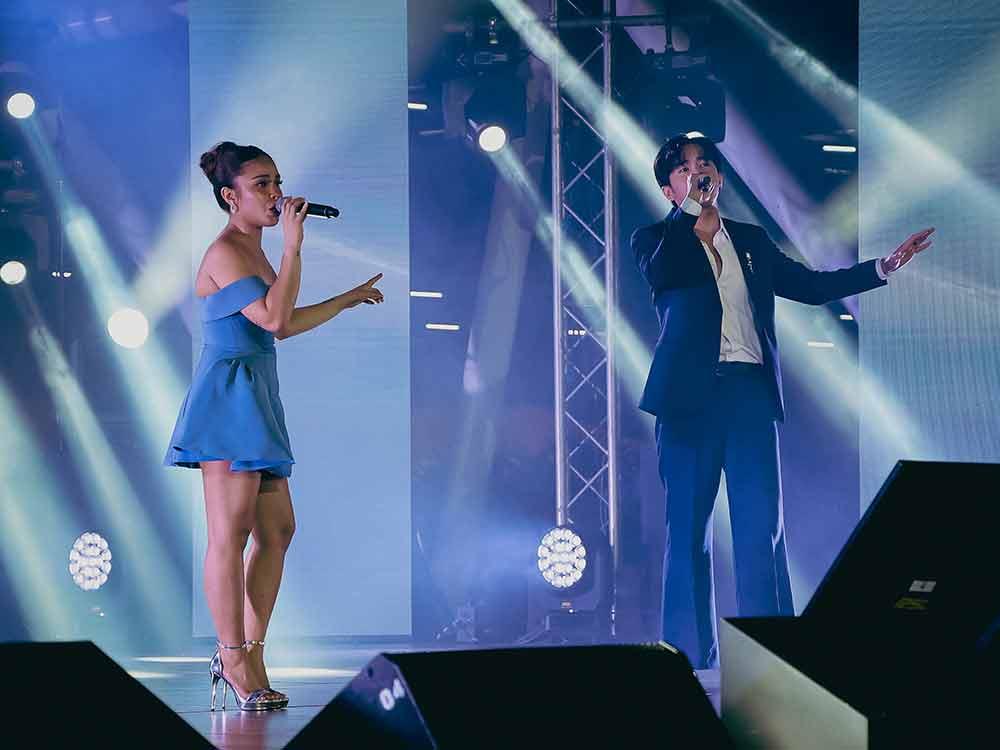 Hannah Precillas and John Rex