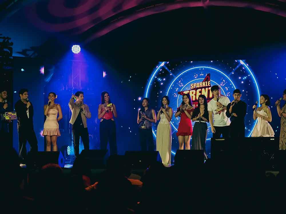 Hosts and Sparkle artists