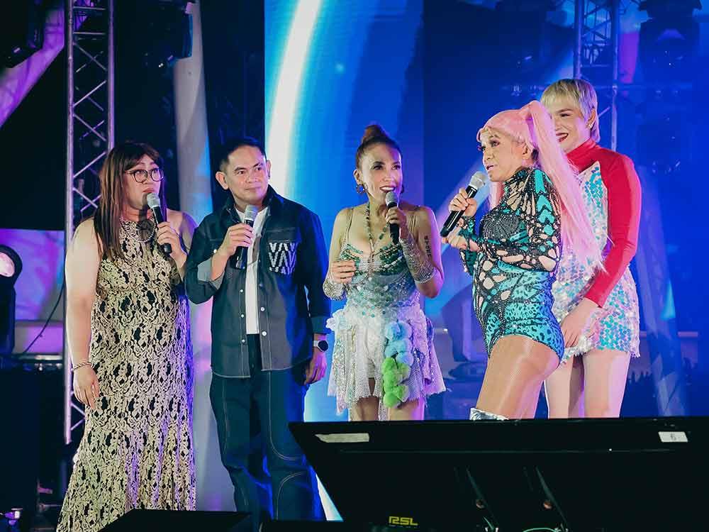 Kapuso Comedians Ai-ai delas Alas, Boobay, Pepita Curtis-Smith, Betong, and Jayson Gainza