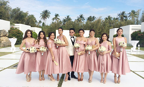 Heart's ladies and her man