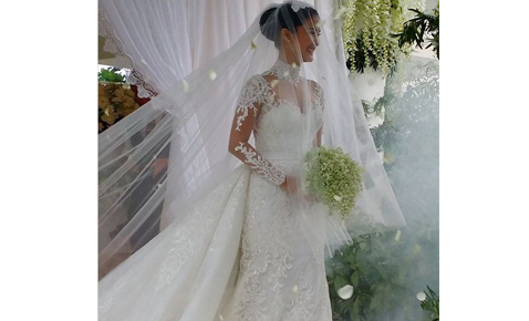 Here comes the bride