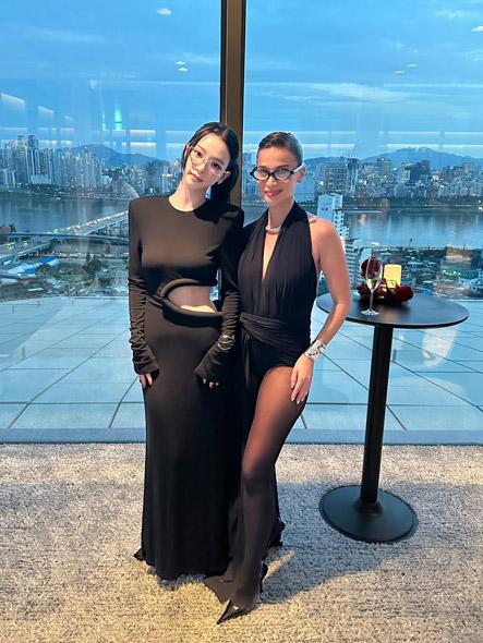 Anne Curtis and aespa Karina