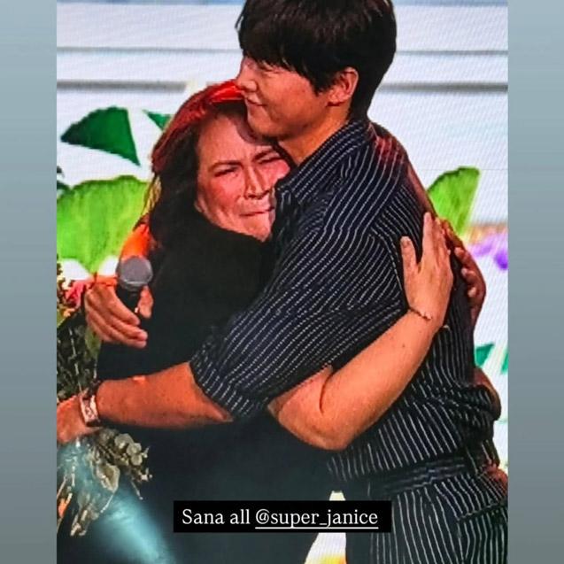 Janice de Belen and Song Joong-ki