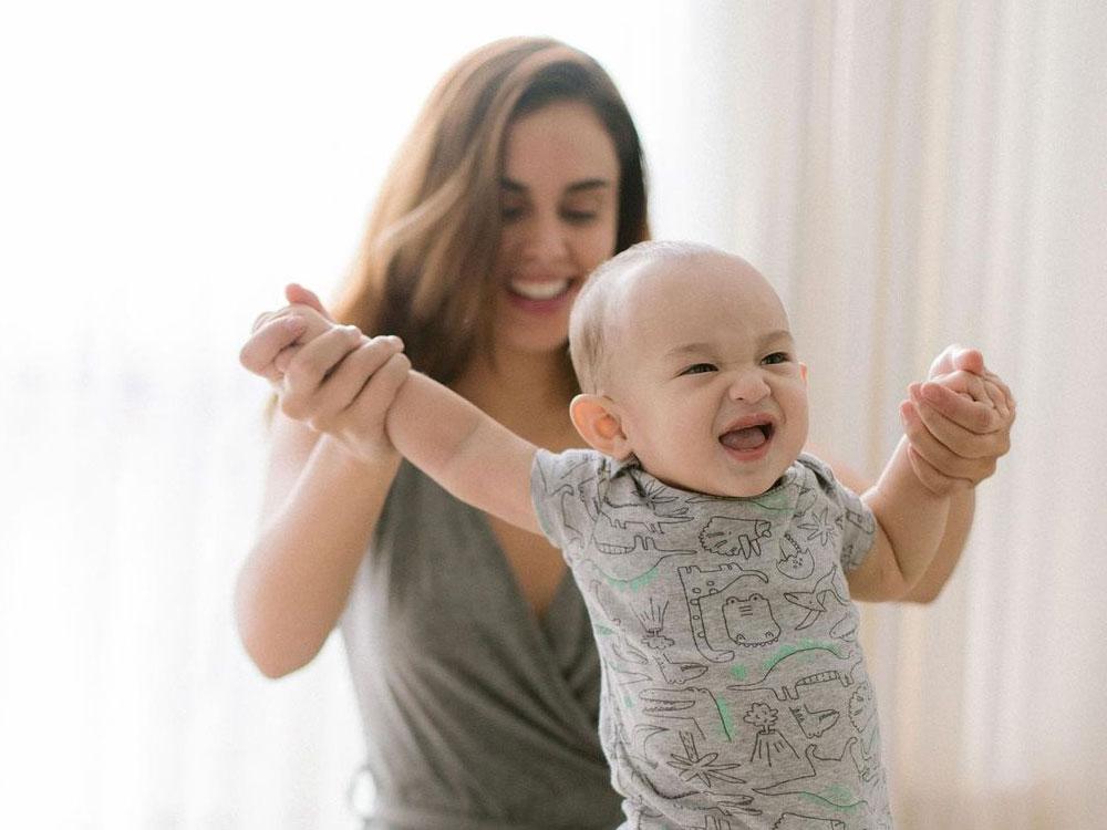 The cutest photos of Max Collins and Pancho Magno's baby, Skye Anakin ...