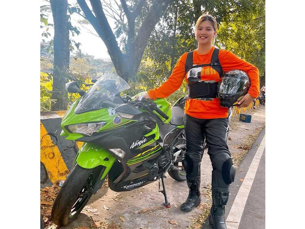 Kim's first ride to Marilaque