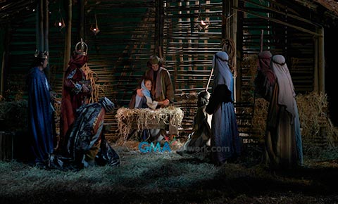 The making of the GMA Christmas Station ID