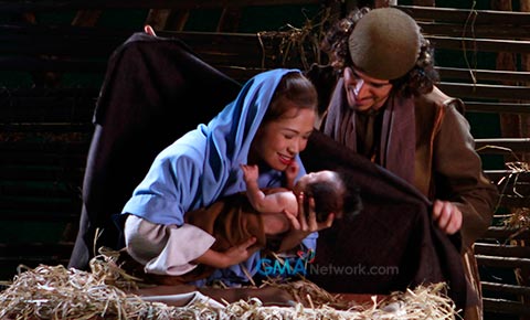 The making of the GMA Christmas Station ID