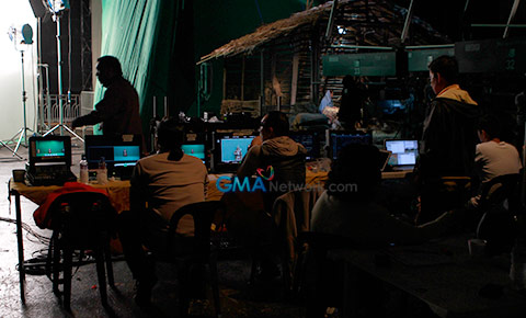 The making of the GMA Christmas Station ID