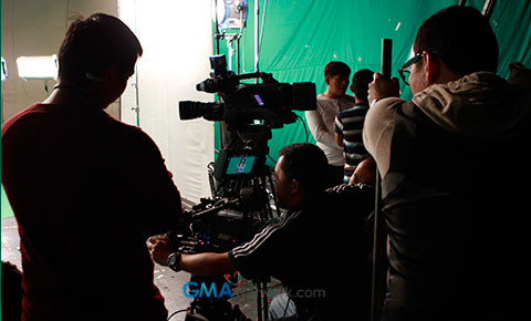 The making of the GMA Christmas Station ID