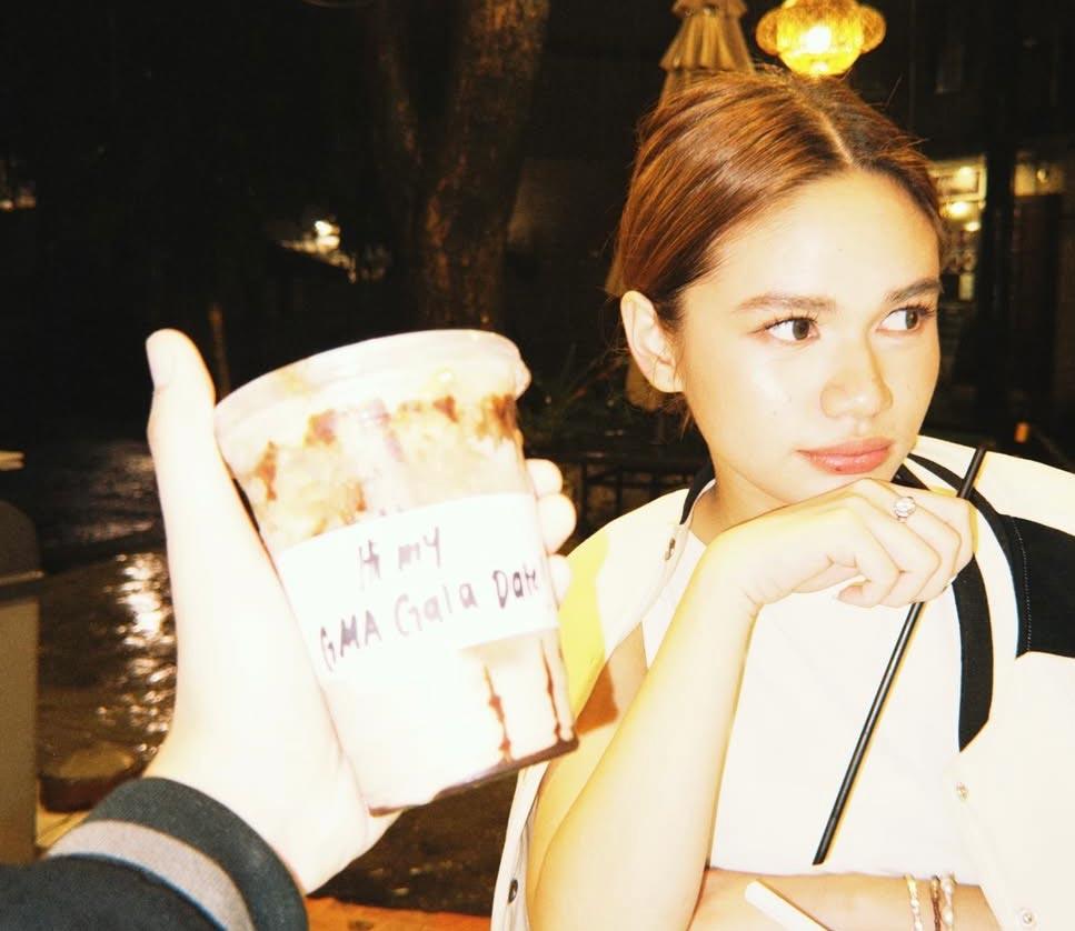 Ashley as Marco's Date