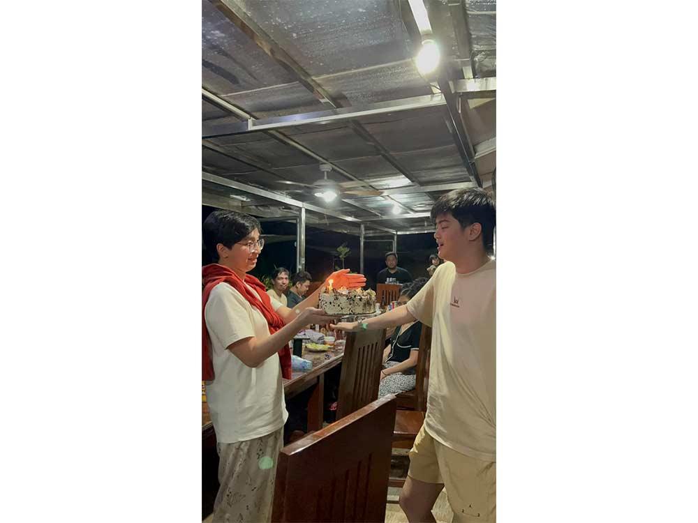 Wise's birthday surprise