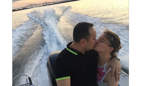 Nadine Samonte and Richard Chua