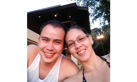 Vaness Del Moral and Matt Kier