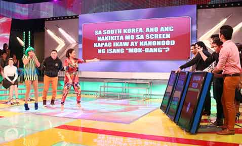 The Primetime Queen steals the show in 'Celebrity Buff'