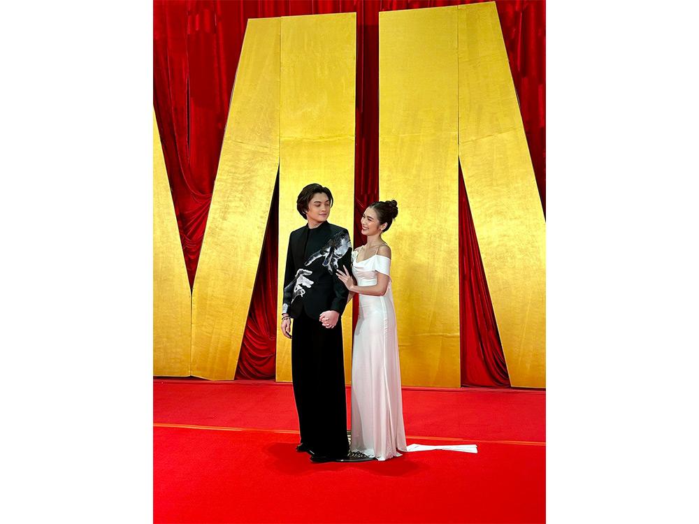 Seth Fedelin and Francine Diaz