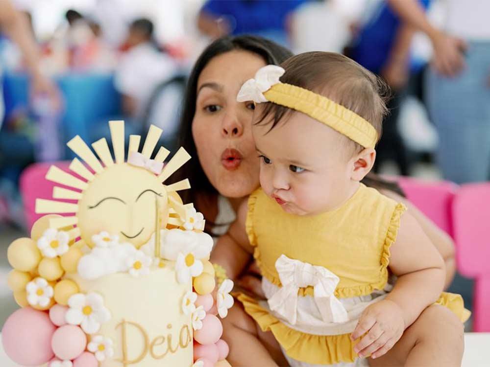 Deia Amihan's first birthday