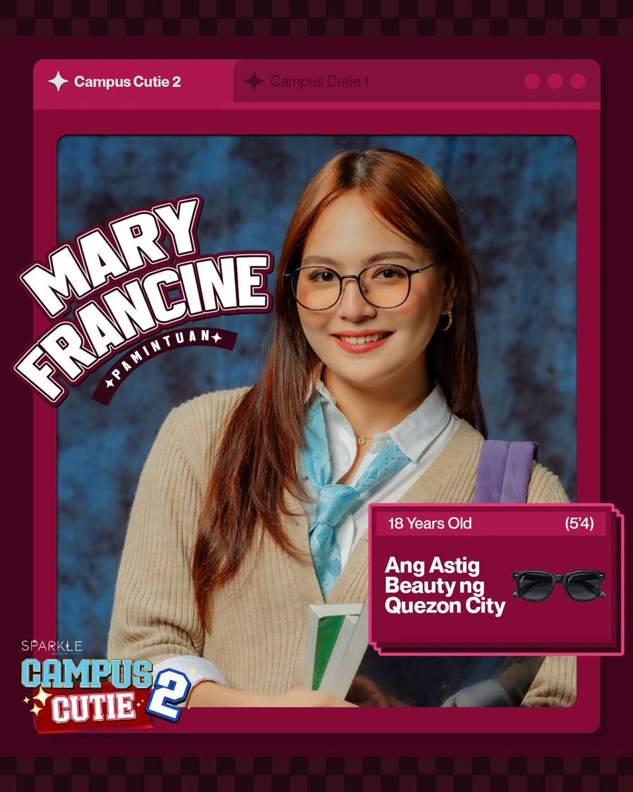 Mary Francine Pamintuan - Ang Astig Beauty ng Quezon City 