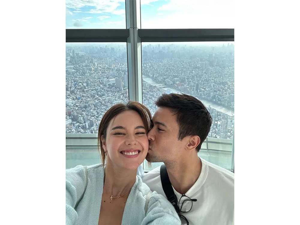 Catriona Gray and Sam Milby 