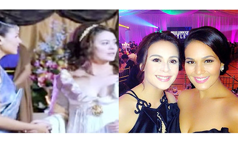 Iza Calzado and Dawn Zulueta