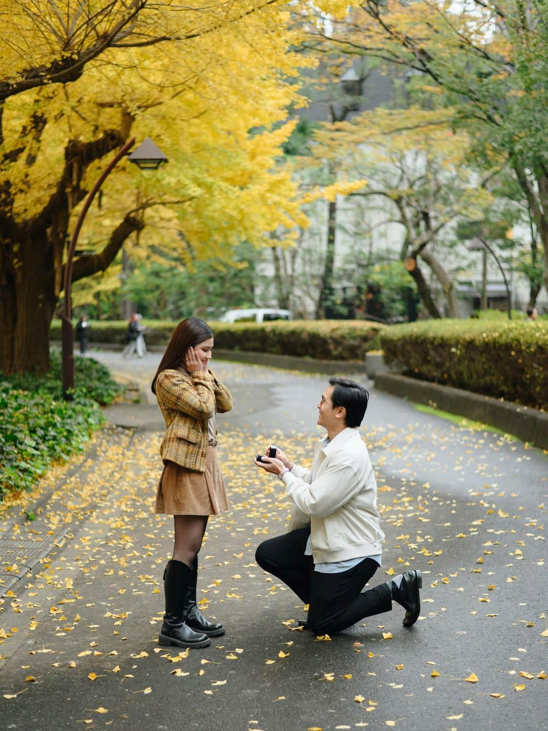 Popping the question