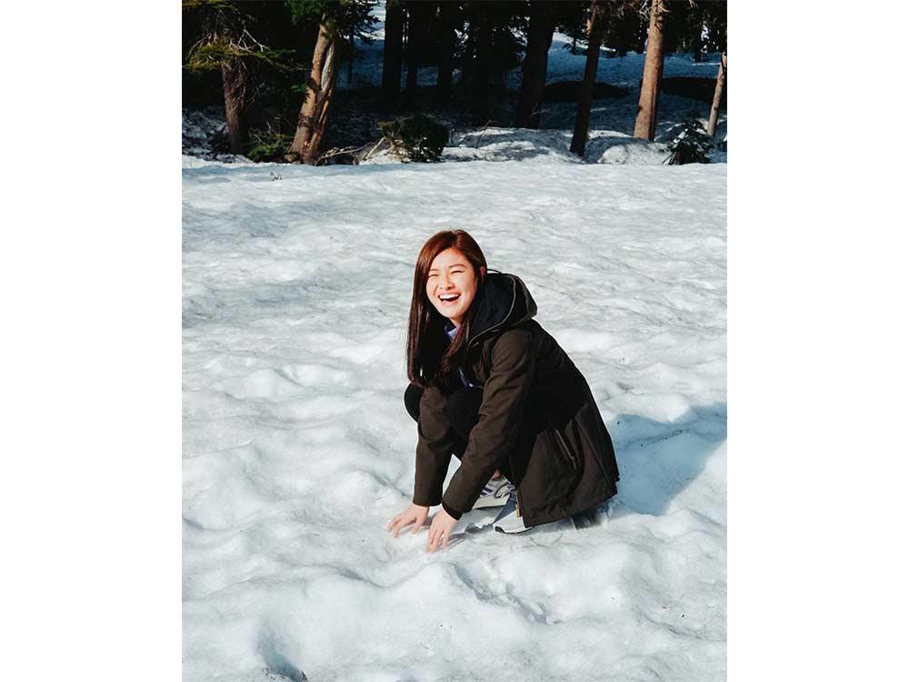 First snow experience