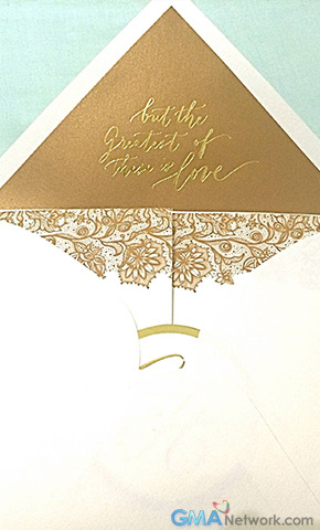 This just in: Chiz and Heart's Wedding Invitation