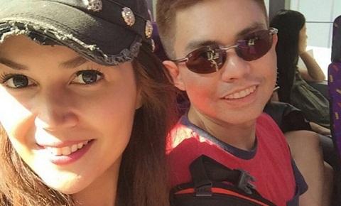 Donna with her husband Yong