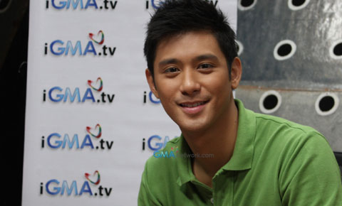 Rocco smiles for the camera