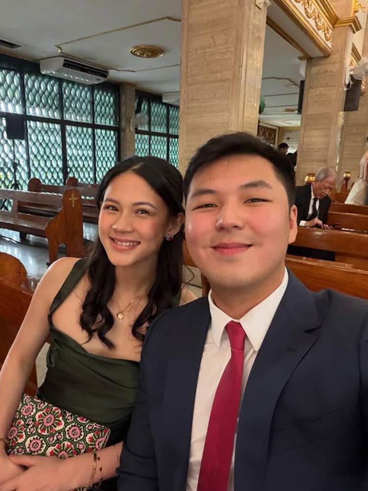 Timothy Laude and Olivia Banzon