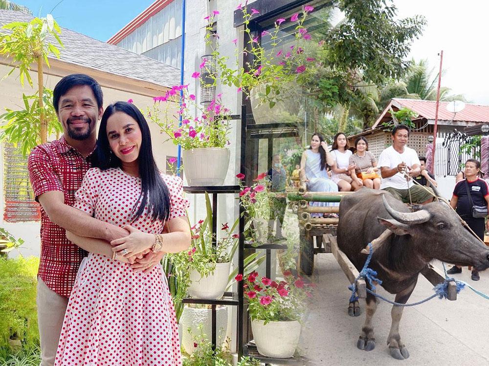 Manny Pacquiao, Jinkee and family