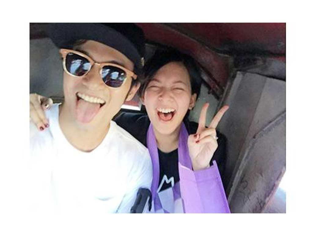 Chynna Ortaleza at Kean Cipriano