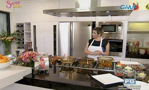 Shrimp three-way dish