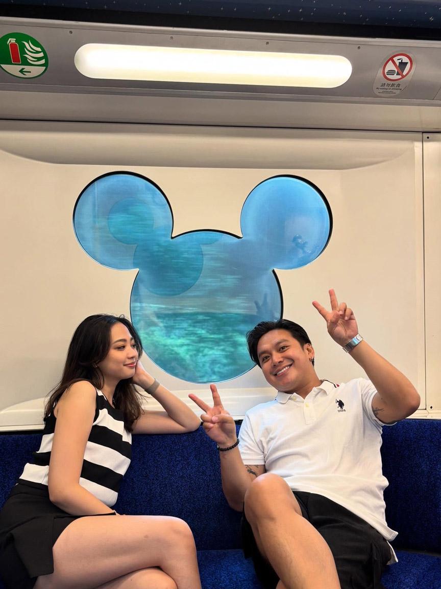 Tito Marsy with girlfriend