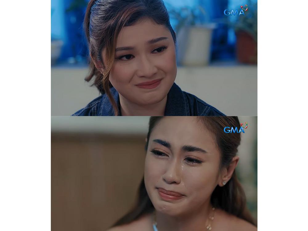 Ang pagkakaayos nina Amira at Rose