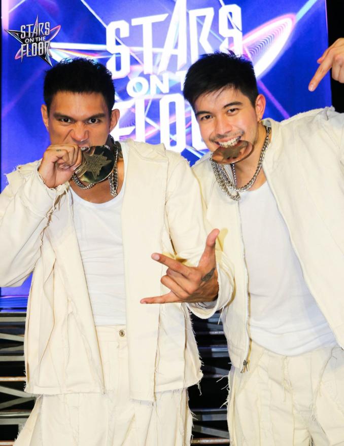 Rodjun Cruz and Zeus Collins