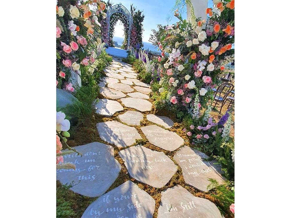 Flooring with written promises