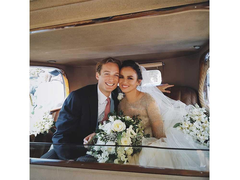 Georgina Wilson and Arthur Burnand