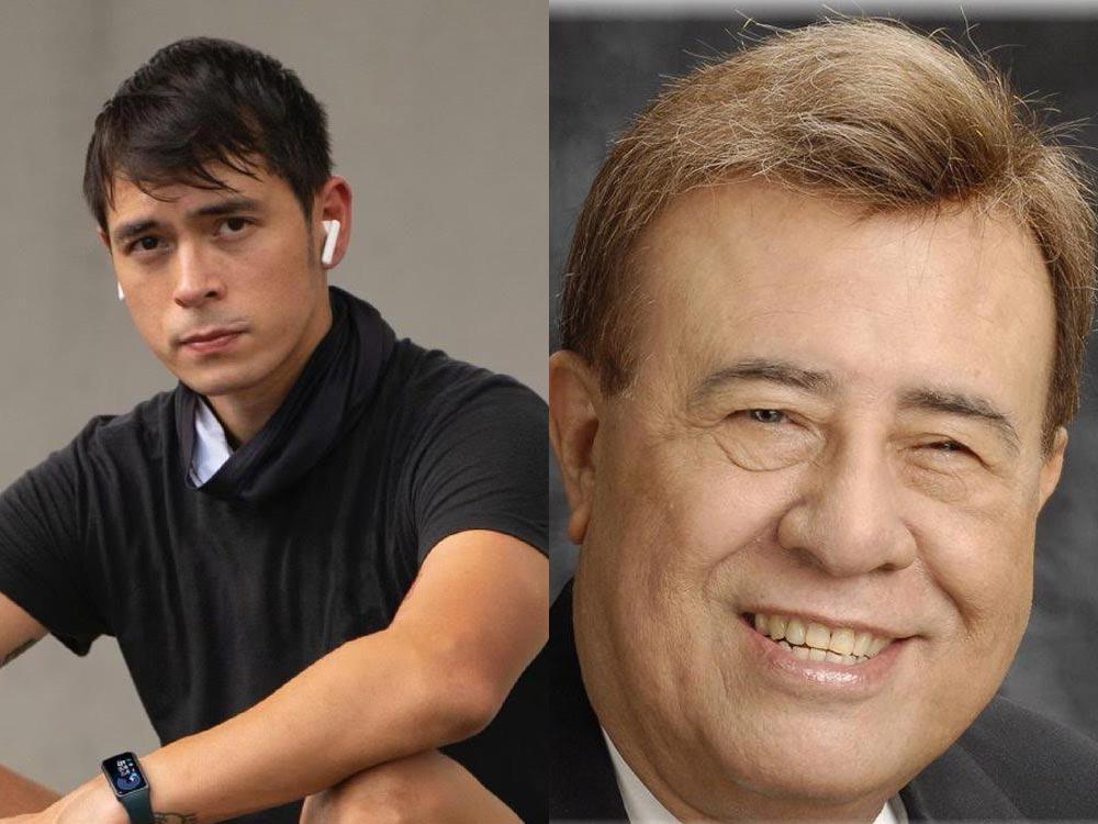 Jake Cuenca and Manoling Morato