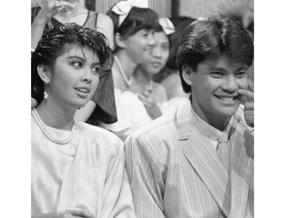 Pops Fernandez and Martin Nievera