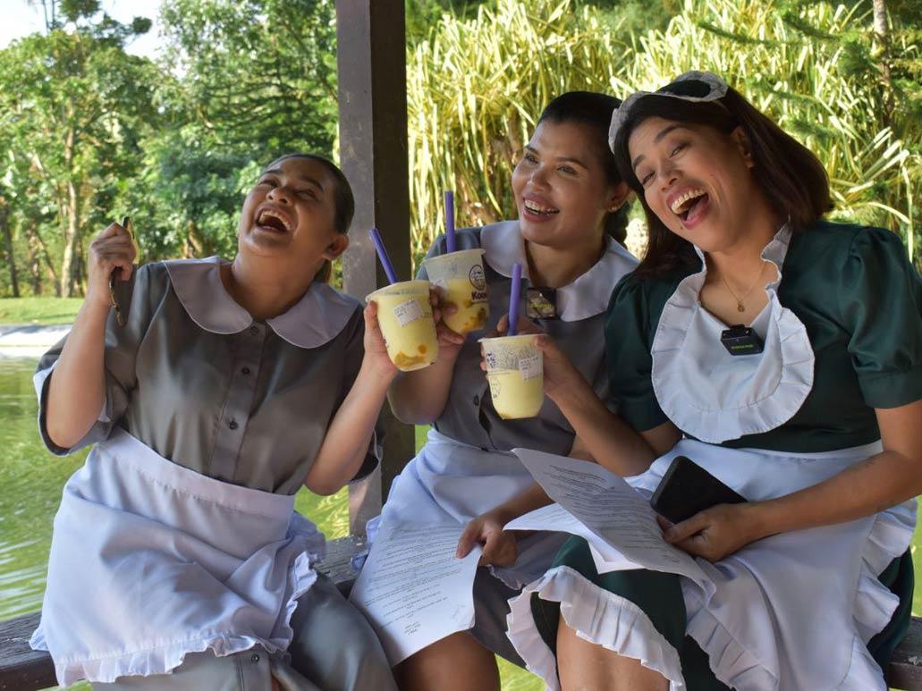 Anne, Cleofe, Jenny, and Loida