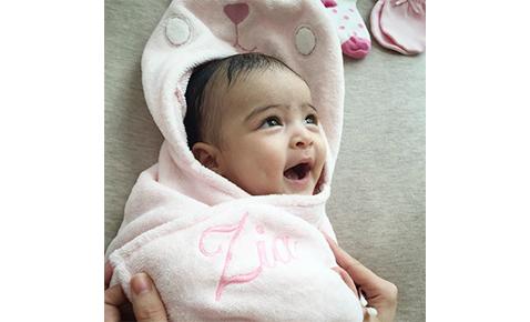 Smiling Baby Zia